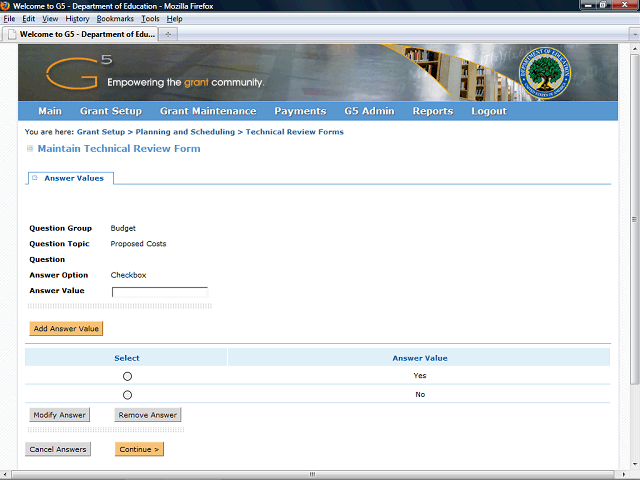 Screen image of this step