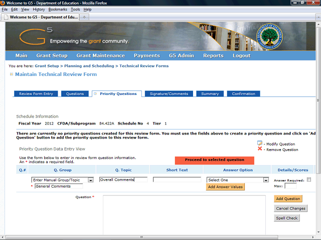 Screen image of this step